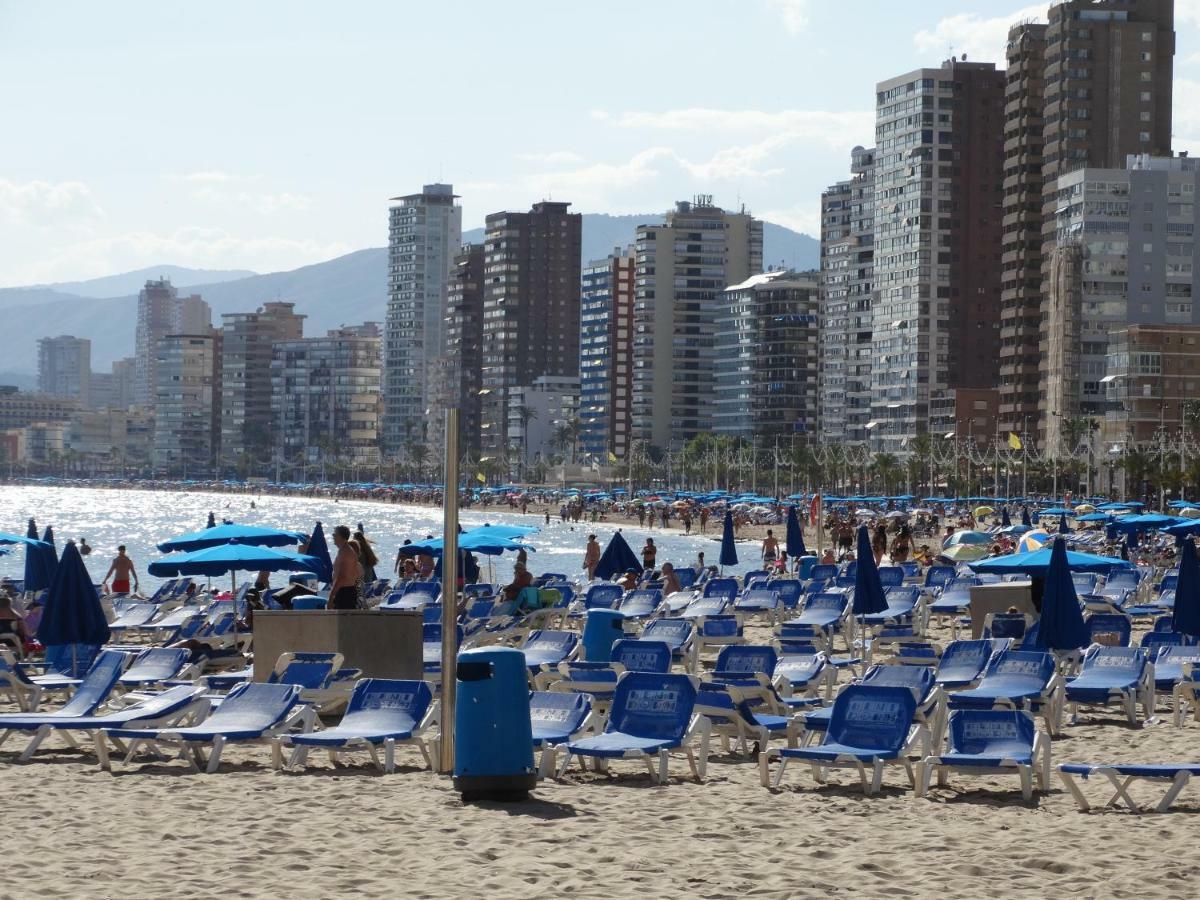 Apartment 2 Bedrooms, 250M Levante Beach Benidorm Extérieur photo