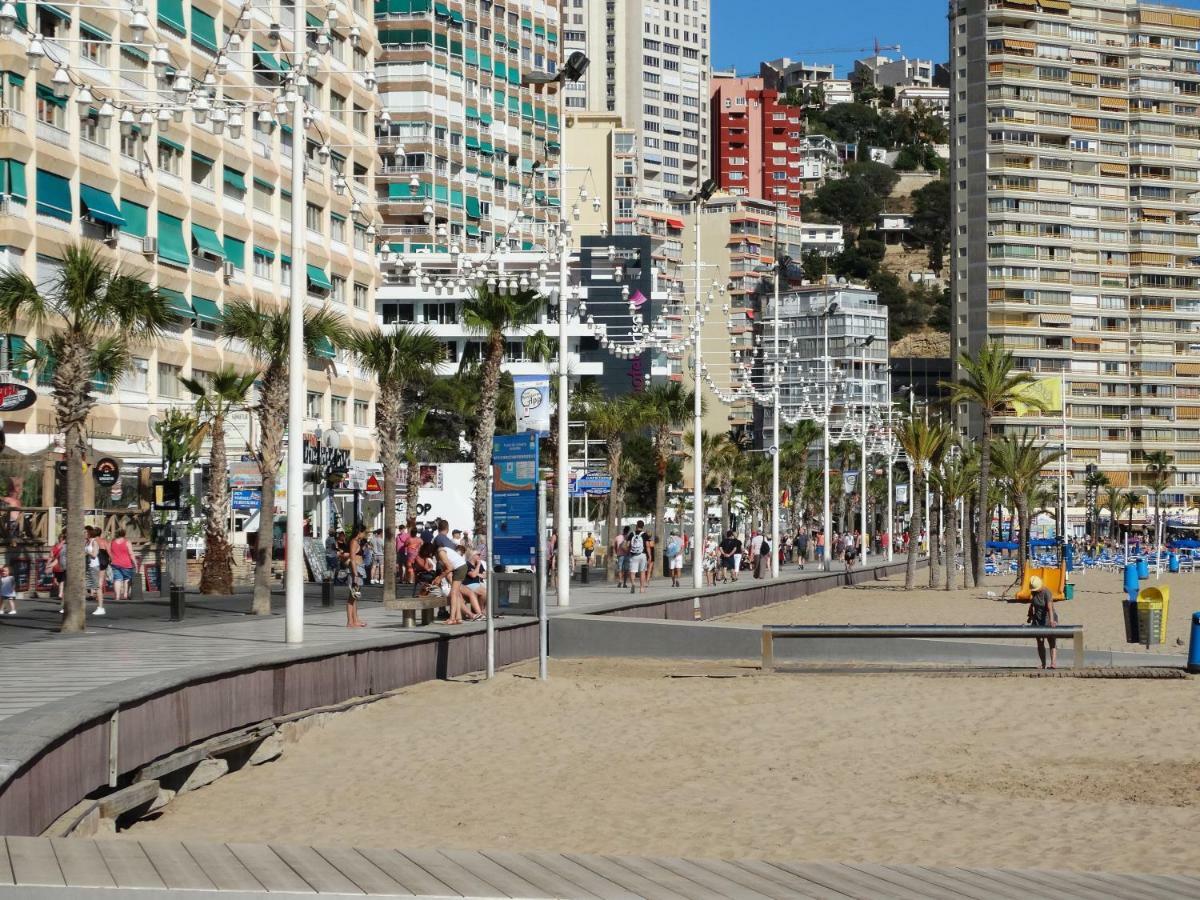 Apartment 2 Bedrooms, 250M Levante Beach Benidorm Extérieur photo